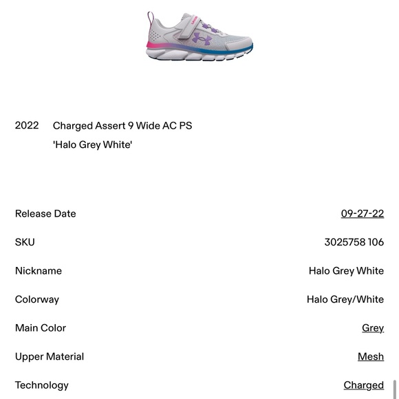 Under Armour GPS Assert 9 Wide AC - Picture 2 of 2